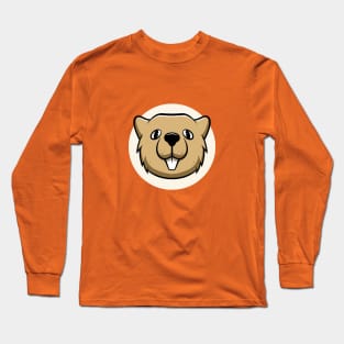 Cute Otter Long Sleeve T-Shirt